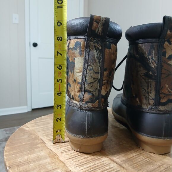 ​Men\'s Weather Spirits Camo Duck Boots Size 10 Insulated Steel Shank Waterproof main image 13